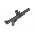 Minifigure, Weapon Gun, Tranquilizer: {титаниево метален}