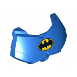 Large Figure Chest Armor Small with Batman Logo Pattern: {ярко син}