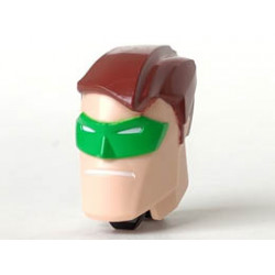 Large Figure Head Modified Super Heroes Green Lantern Pattern : {светло нуга}