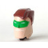 Large Figure Head Modified Super Heroes Green Lantern Pattern : {светло нуга}