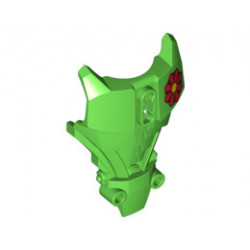 Hero Factory Full Torso Armor with Red and Yellow Flower Pattern (Joker): {ярко зелен}