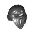 Minifigure, Hair Beard - Giant (Hagrid) : {черен}