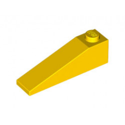Покривна плочка 1X4x1 : {ярко жълт}