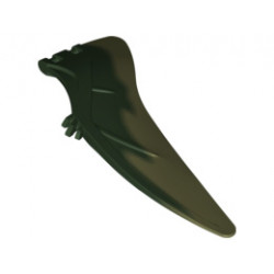 Dinosaur Wing Pteranodon - Right with Marbled Olive Green Edge Pattern: {земно зелен}