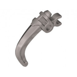 Нокът 3M с държач: {сребърно метален}