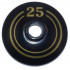 Inverted (Radar) with Gold Circles and Number 25 Pattern: {черен}