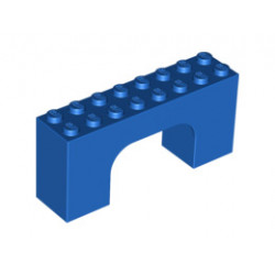 Brick, Arch 2 x 8 x 3: {ярко син}
