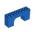 Brick, Arch 2 x 8 x 3: {ярко син}