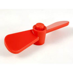 Propeller 2 Blade Twisted: {ярко червен}