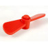 Propeller 2 Blade Twisted: {ярко червен}