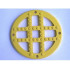 Fabuland Plate, Round 13 2/3 Stud Diameter - (Ferris Wheel Side, Merry-Go-Round Type 2 Base): {ярко жълт}