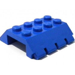Slope 45 4 x 4 Double with Hinge: {ярко син}