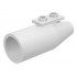 Engine, Smooth Large, 1 x 2 Thin Top Plate: {бял}