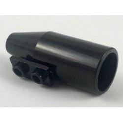 Engine, Smooth Large, 1 x 2 Thin Top Plate: {черен}