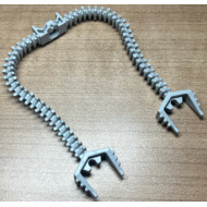 Arms Mechanical, Large with Claws and Hole (Doc Ock, 4 Juniors): {умерено каменно сив}