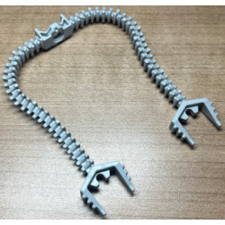 Arms Mechanical, Large with Claws and Hole (Doc Ock, 4 Juniors): {умерено каменно сив}