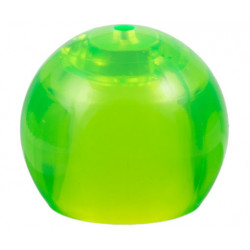 Minifigure, Headgear Helmet Round Fishbowl: {прозрачно ярко зелен}