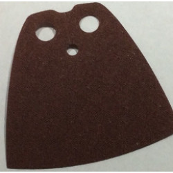 Minifigure Cape Cloth, Standard - Traditional Starched Fabric - 3.9cm Height: {червеникаво-кафяв}
