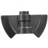 Minifigure, Weapon Axe Head, Double with Through Hole for Bar: {титаниево метален}