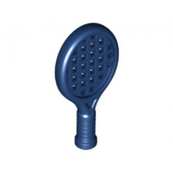 Minifigure, Utensil Tennis Racket: {земно син}