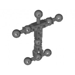 Hero Factory Torso, Medium with Ball Joints: {тъмно каменно сив}