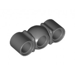 Греда 3М със съединие за ябълка O10.2 мм и водач: {тъмно каменно сив}