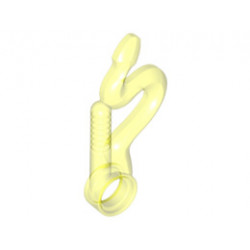 Змиевидно острие с технически отвор 1 : {прозрачно флуорисциращо зелен}