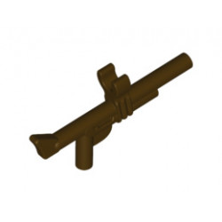 Minifigure, Weapon Gun, Tranquilizer: {тъмно кафяв}
