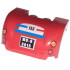 Vehicle, Mudguard 3 x 4 x 1 2/3 Curved with Back with Taillights, '155' and 'MO-6 8015' License Plate Pattern: {ярко червен}