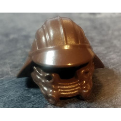Minifigure, Headgear Helmet SW Skiff Guard: {тъмно кафяв}