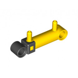Pneumatic Cylinder with 2 Inlets Small (32mm) : {ярко жълт}