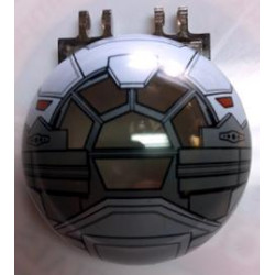 Windscreen 6 x 6 x 3 Canopy Half Sphere with Dual 2 Fingers and SW Sith Fighter Pattern: {прозрачно кафяв}