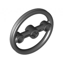 Technic, Steering Pulley Large: {черен}