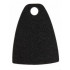 Minifigure, Cape Cloth, Narrow with Single Top Hole : {черен}
