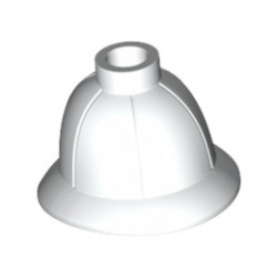 Minifigure, Headgear Pith Helmet : {бял}