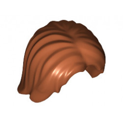 Мини перука No. 8: {тъмно оранжев}