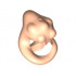 Minifigure, Headgear Head Top, SW Bib Fortuna: {светло нуга}
