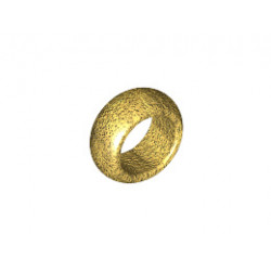Minifigure, Utensil Ring 1 x 1: {хромирано златист}