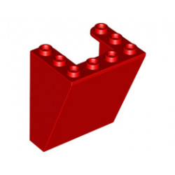 Инверсно стъкло 3X4X4: {ярко червен}