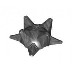 Полусфера с шипове: {титаниево метален}