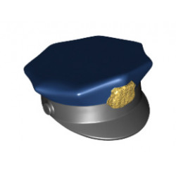 Мини полицейска шапка No. 1: {черен}