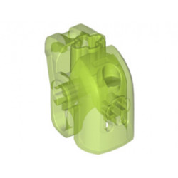 Глава със съединение за ябълка: {прозрачно ярко зелен}