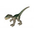 Dinosaur, Coelophysis / Gallimimus with Dark Green Stripes and Yellow Eyes Pattern : {пясъчно жълт}