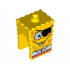Minifigure, Head Modified SpongeBob SquarePants with Eyepatch Pattern : {ярко жълт}