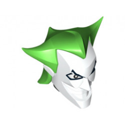Large Figure Head Modified Super Heroes The Joker Pattern : {бял}