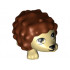 Hedgehog, Friends with Black Eyes and Nose and Reddish Brown Spines Pattern (Oscar) : {тухлено жълт}