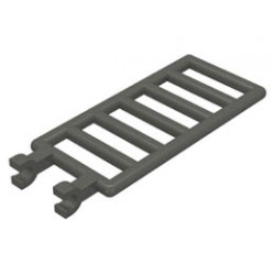 Решетка 1X4x6 с щракалки: {тъмно сив}