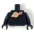 Torso Space Classic Moon Logo High on Torso Pattern, Inside with Ribs (second reissue) / Black Arms / Black Hands: {черен}