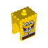 Minifigure, Head Modified SpongeBob SquarePants with Bottom Teeth Pattern : {ярко жълт}