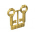 Minifigure, Utensil Keys, 2 on Sprue: {топло златист}
